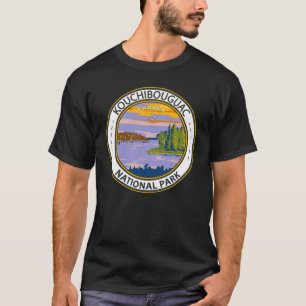 Kouchibouguac National Park Travel  Badge T-shirt