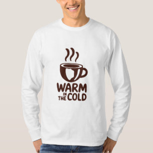 "Koud als ijs" ontwerp T-shirt