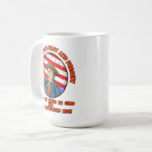 Koud bier op 4 juli koffiemok (Voorkant links)