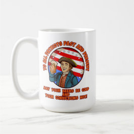 Koud bier op 4 juli koffiemok