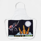 Koud Bier shirt Schort (Voorkant)