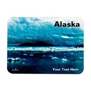 Koud blauw Zee Magneet