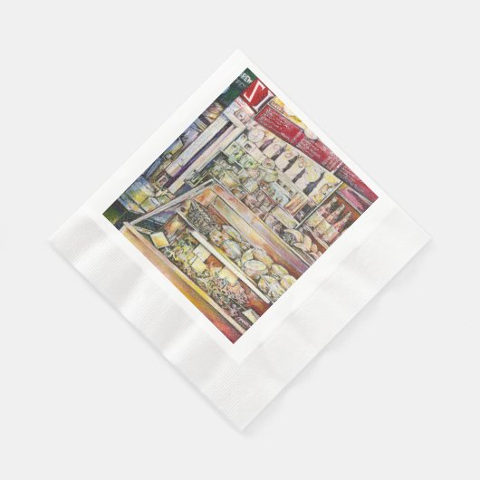 Koud Brew in een Hot Deli Servet (Hoek)