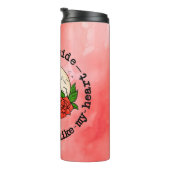 Koud buiten, net als mijn hart thermosbeker (Geroteerd rechts)