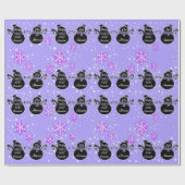 Koud Buiten Paarse inpakpapier (Vlak)