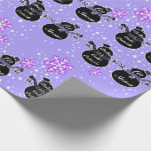 Koud Buiten Paarse inpakpapier (Hoek)