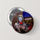 Koud-Button met verwarmde pincode Ronde Button 5,7 Cm (Voorkant /achterkant)
