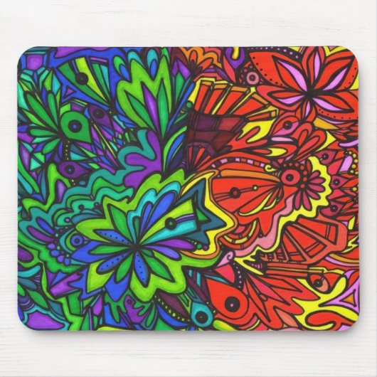 Koud in Hot Mousepad Muismat (Voorkant)