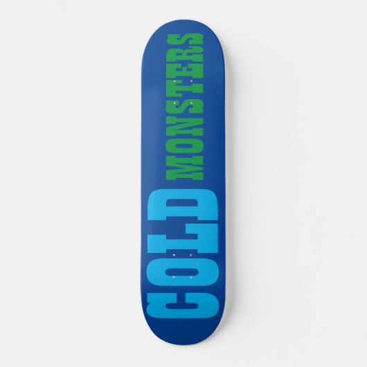 KOUD MONSTERS Skateboard (Voorkant)