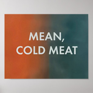 Koud vlees, alleen moorden in het gebouw poster