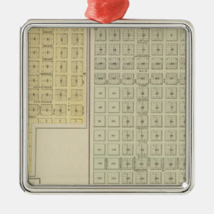 Koud water, bescherming, Avilla, Kansas Metalen Ornament