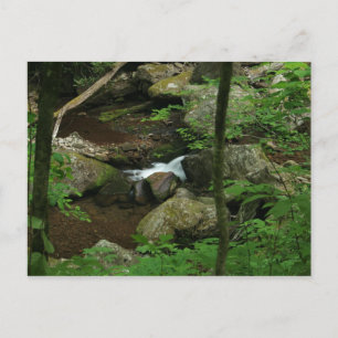 Koud water briefkaart