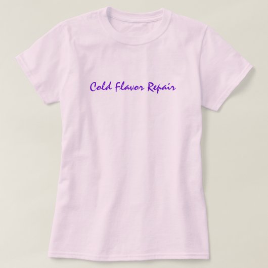 Koudaromatiserende reparatie - Baby dollar T T-shirt (Design voorkant)