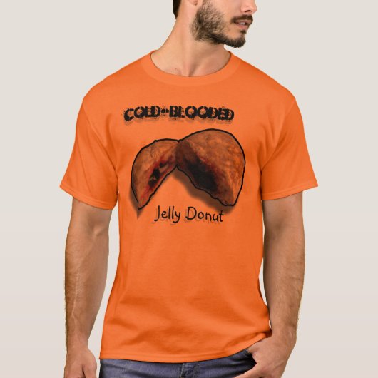 Koudbloedige Jelly Donut T-shirt (Voorkant)