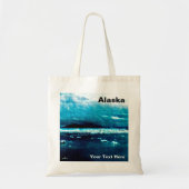 Koude Blauwe Zee Tote Bag (Voorkant)