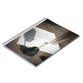 Koude en inkt notitieboek (Linkerzijde)