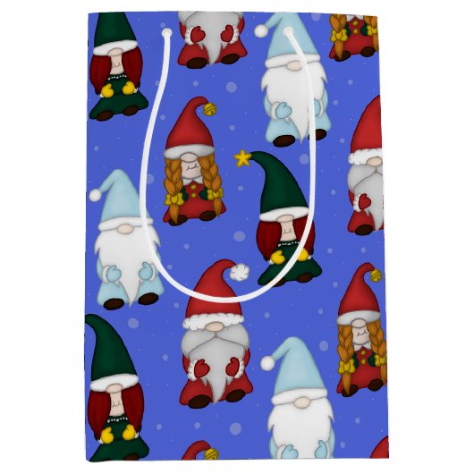 Koude Gnomies (Medium) Cadeautas (Voorkant)