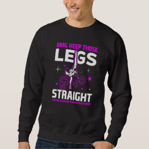 Koude  gymnastiek Straight Legs Gymnast Trui