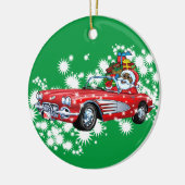 Koude kerst! Keramisch siermiddel Keramisch Ornament (Links)