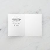 Koude Kerstman Kerstkaart (Binnen)