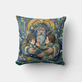 Koude nacht, sterke armen Sierkussen