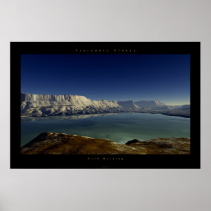 koude ochtend poster