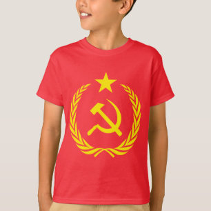Koude Oorlogscommunistische Kinderen Hanes T-Shirt
