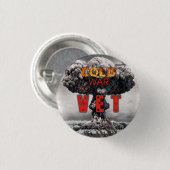 Koude Oorlogsveet Ronde Button 3,2 Cm (Voorkant /achterkant)