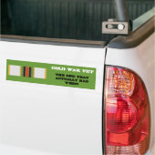 Koude Oorlogsvet Bumpersticker - 2e type (Op Truck)
