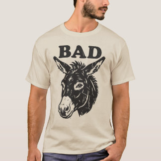 Koude papa grappige ezel dier grap t-shirt