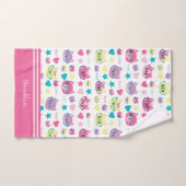 Koude vaat met brillenglazen, roze bad handdoek (Handdoek)