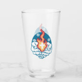 Koude verandering, het vuur van het geloof - Motiv Glas (Voorkant)