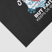 Koude verandering, het vuur van het geloof - Motiv Tissuepapier (Detail)