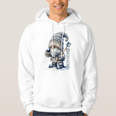 Koude Winter Gnome Unisex Pullover Hoodie (Voorkant)