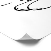 Koudgoes voor een schoefje poster (Hoek)