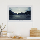 koudgrijs poster (Keuken)