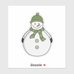 Koudsneeuwman Sticker