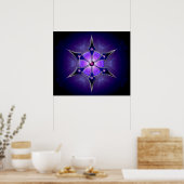 Koudstarlight afdrukken poster (Keuken)