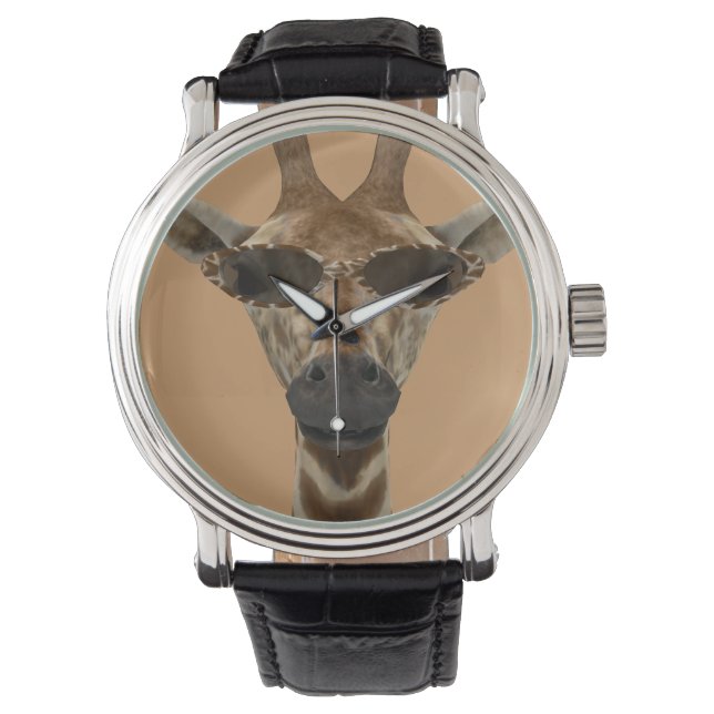 Koudste Giraffe ooit Horloge (Voorkant)