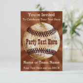 Koudste honkbalinjecties, JOUW TEKST Kaart (Staand voorkant)