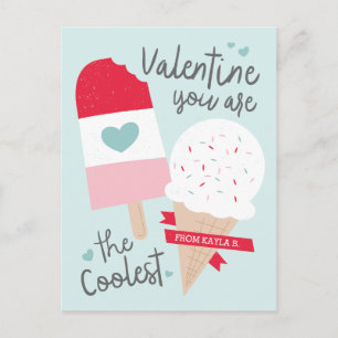 Koudste klaslokaalValentijn Feestdagenkaart