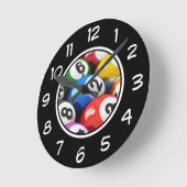 Koudste Man van Mannen bedekken bladermuurklokken Ronde Klok (Hoek)