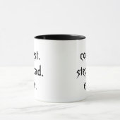 Koudste Mok van pap en koffie (Midden)