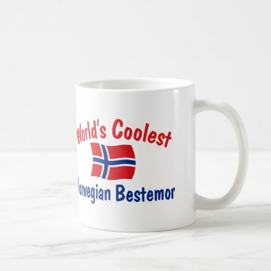 Koudste Noorse Bestemor Koffiemok (Rechts)