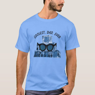 Koudste. Papa. Ooit. Zonbrillen Ice Cubes T-shirt