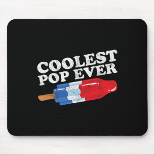 Koudste Pop ooit Popsicle Funny Retro Bomb Fathers Muismat