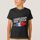 Koudste Pop ooit Popsicle Funny Retro Bomb Fathers T-shirt (Voorkant)