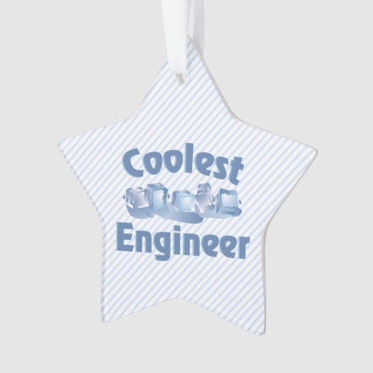 Koudste technicus Ice Ornament (voorkant)