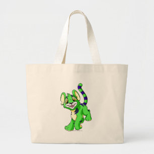 Kougra Green Grote Tote Bag