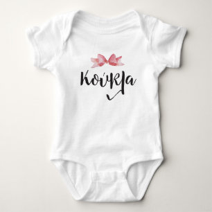 Koukla Greek baby bodysuit